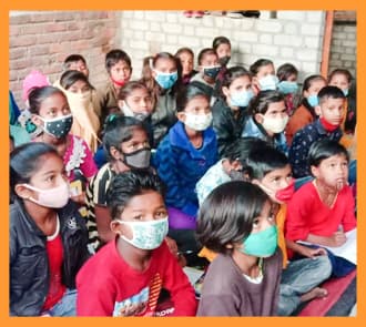 Children at a Sewa Bharti programme